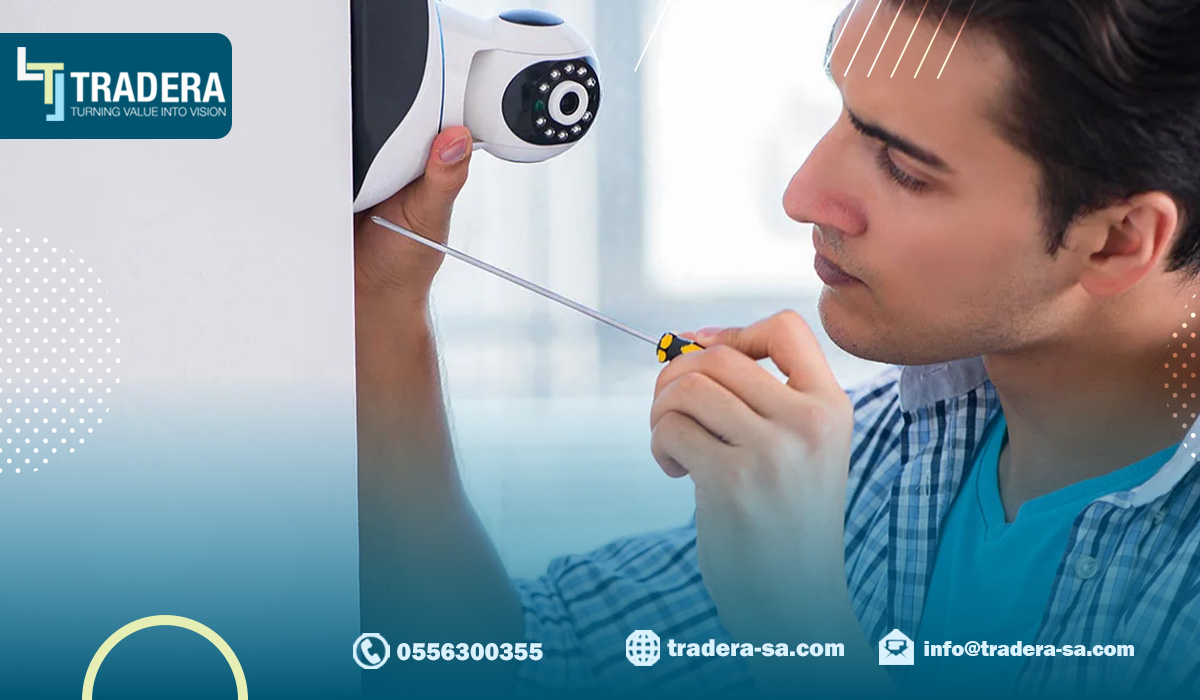تركيب كاميرات المراقبة المتحركة في حي الفلاح