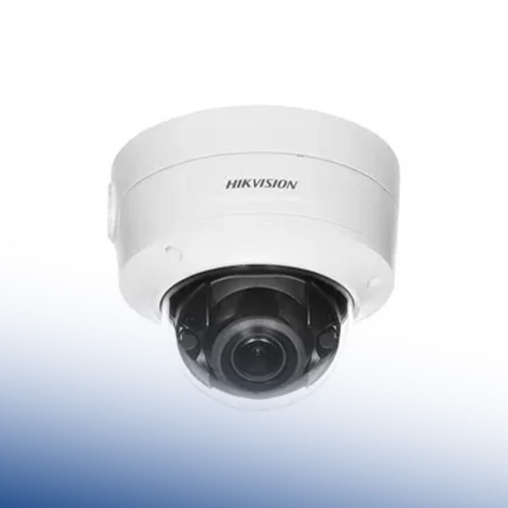 كاميرا شبكية ثابتة من نوع Hikvision Acusense بدقة 6 ميجابكسل مقاومة للتخريب