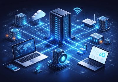 ربط الفروع وحماية الشبكات